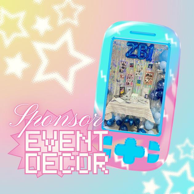 Sponsor Event Decor